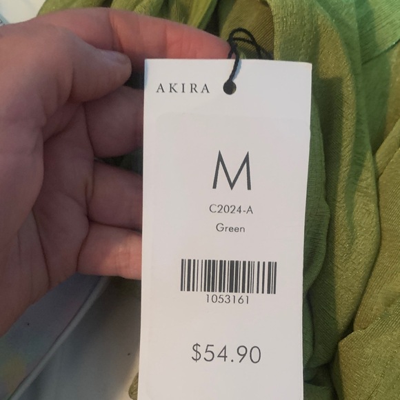 AKIRA Lime Green Women's Jumpsuit - Picture 3 of 5